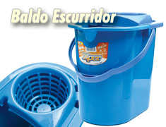 Balde rectangular c/escurridor 